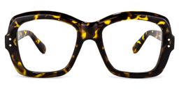 Mckenzie Square Tortoise Glasses0