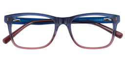 Eleanora Rectangle Blue Glasses1