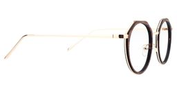Belle Round Brown Glasses2