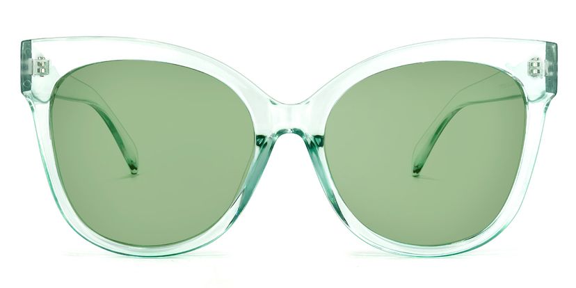 Mario Cateye Green Sunglasses