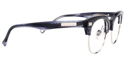 Algernon Round Black Glasses3