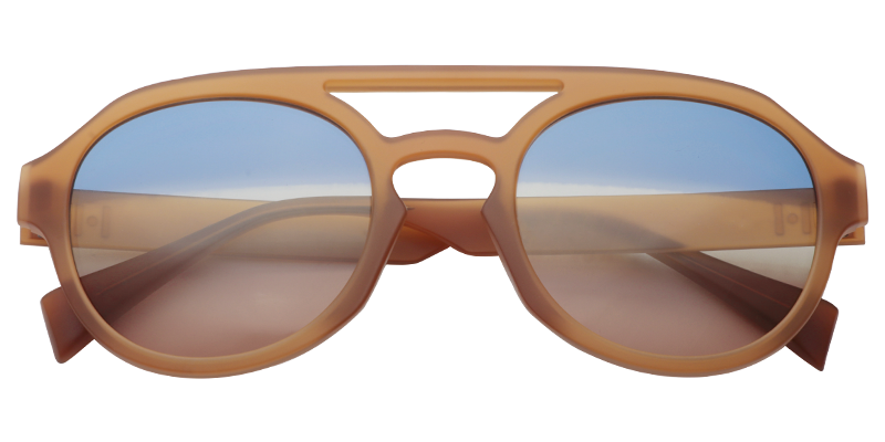 Aviator Brown Sunglasses | Zeelool Sunglasses1