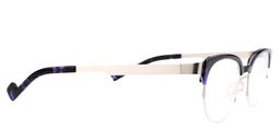 Baron Square Purple Tortoise Glasses4