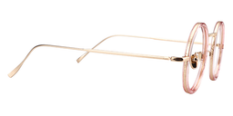 Alisa Round Pink Glasses5