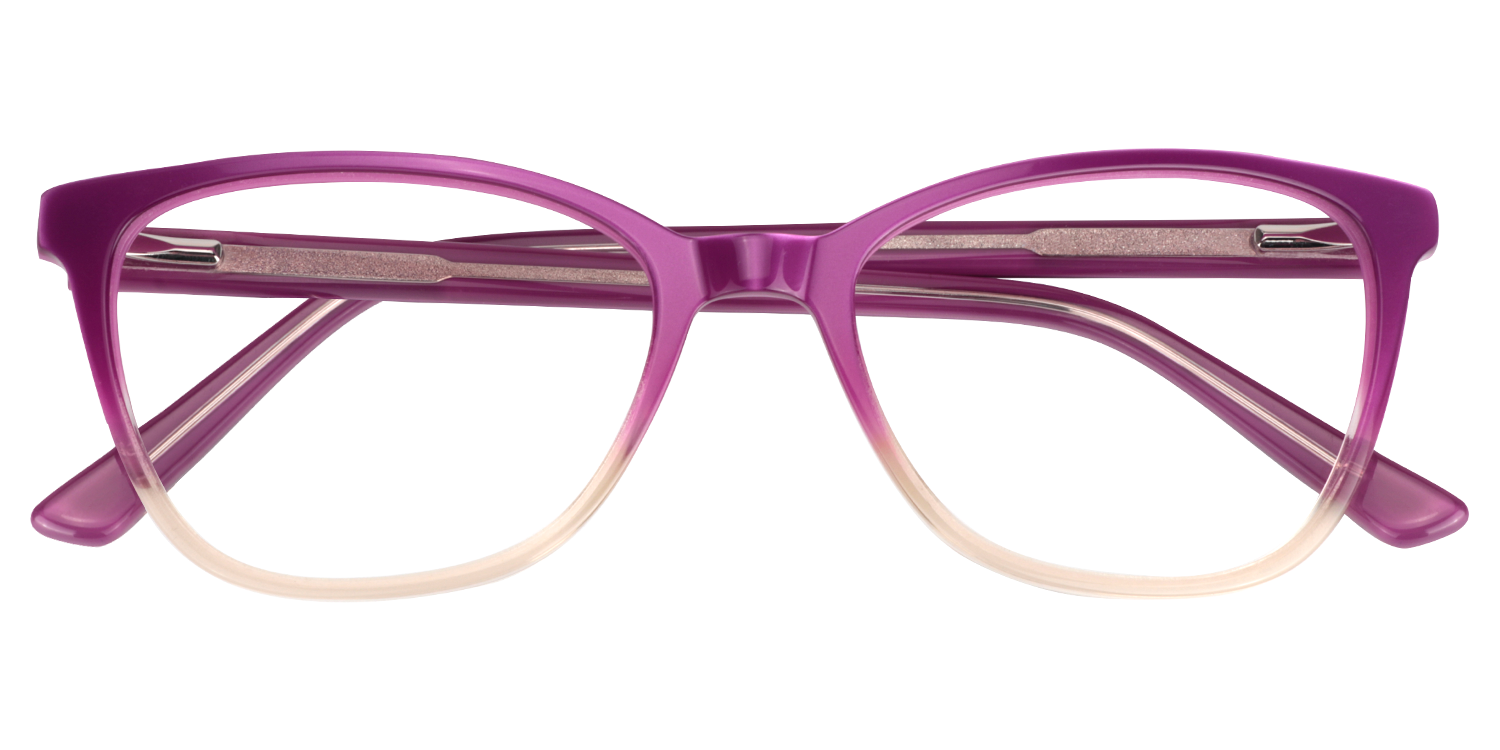 Cateye Purple Eyeglasses | Zeelool Eyeglass Frames1