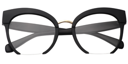 Able Round Black Glasses1