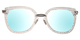 Sharon Cat-eye Gray Sunglasses1