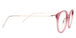 Fiona Round Pink Glasses4