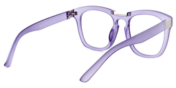 Noreen Rectangle Purple Glasses5