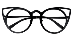 Baird Cat-eye Black Glasses1