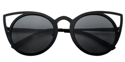Atwood Cat-eye Black Sunglasses1