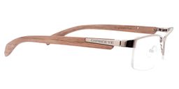 Yvonne Rectangle Rose Gold Glasses4