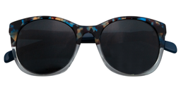 Ainsley Square Blue Tortoise Sunglasses1