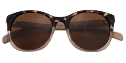 Ainsley Square Light Tortoise Sunglasses1