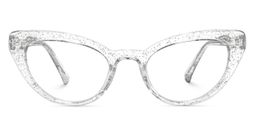 Evans Cateye Clear Glasses0