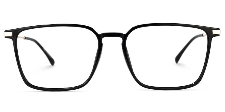 Litisha Square Black Glasses