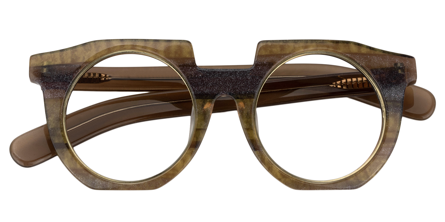 Round Dark Tortoise Glasses | Zeelool Glasses1