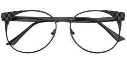 Jerry Cat Eye Black Glasses 1