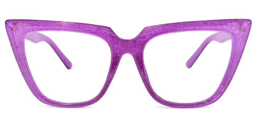 Phillip Cateye Purple Glasses
