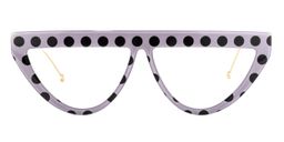 Gyllenhaal Cateye Purple Glasses0