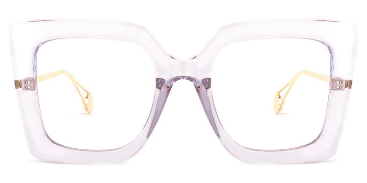 Qatar Square Light-Purple Glasses