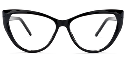 Felton Cateye Black Glasses0