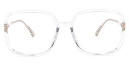 Quinten Square Clear Glasses0