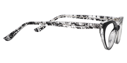 Kelly Cat Eye Black Glasses5