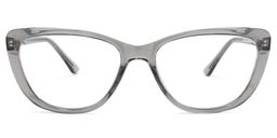 Qamar Cateye Gray Glasses0