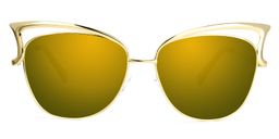 Maguire Cateye Gold Sunglasses0