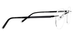 Clifford Round Black Glasses4