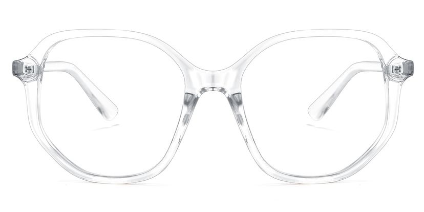 Rylee Geometric Clear Glasses
