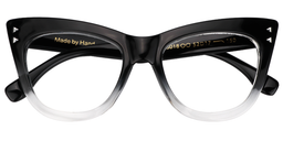 Samuel Cateye Black Glasses1