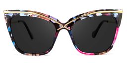 Winston Floral Butterfly Sunglasses0
