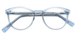 Andrew Round Light Blue Glasses1