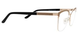 Oliver Light Brown Square Glasses4