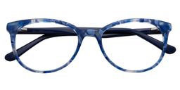 Achilles Oval Blue Glasses1