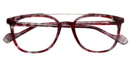 Abram Aviator Red Floral Glasses1