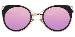 Sara Cat-eye Black Sunglasses1