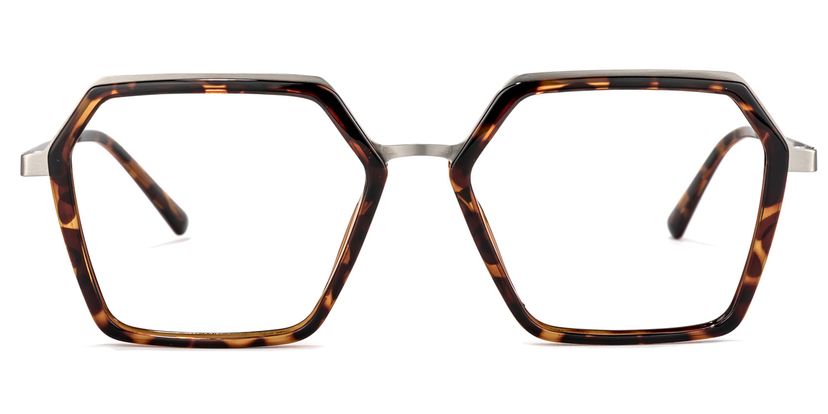 Sierra Geometric Tortoise Glasses