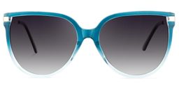 Sergio Cateye Blue Sunglasses0