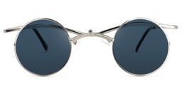Esther Round Sliver Sunglasses0
