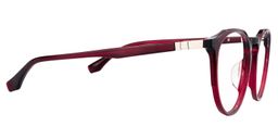 Althea Round Red Glasses4