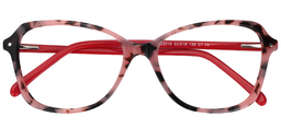 Greta Rectangle Pink-Tortoise Glasses1