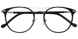 Riley Aviator Black Glasses1