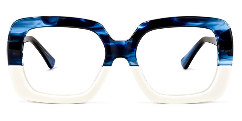 Ocean Square Two-tone Glasses