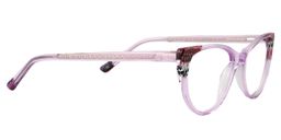 Tamara Cat Eye Purple Glasses4