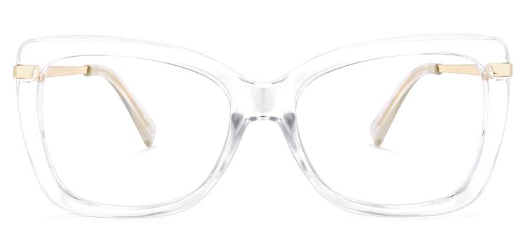 Yulia Cateye Clear Glasses