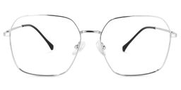 Zander Square Silver Glasses0