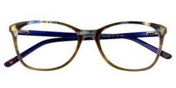 Alcuin Rectangle Brown Glasses1